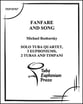 Fanfare and Song Solo Euphonium andTuba Quartet EETT P.O.D. cover